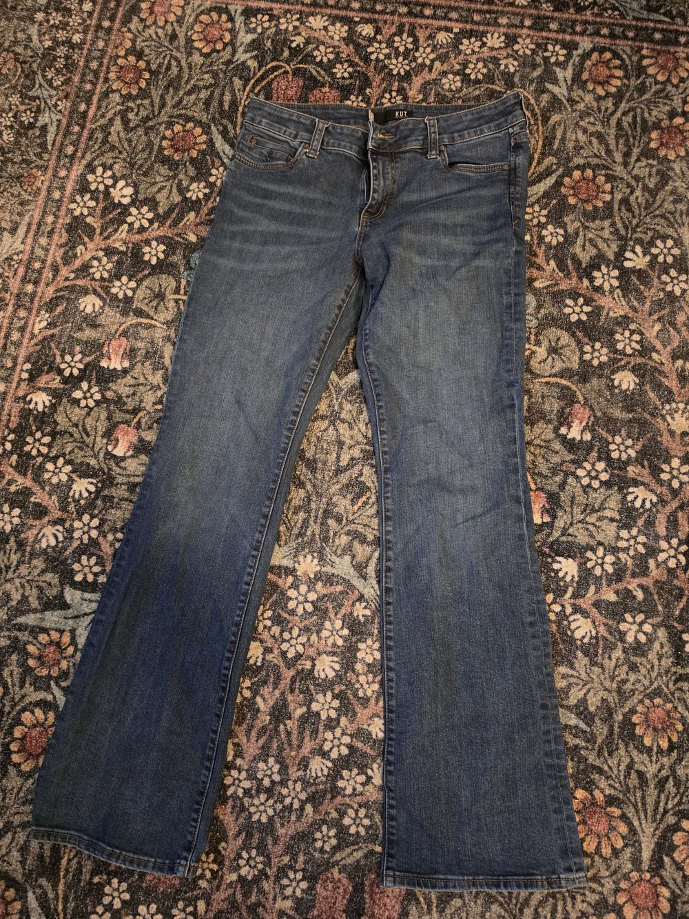 Kut from the Kloth Medium Blue Flared Jeans